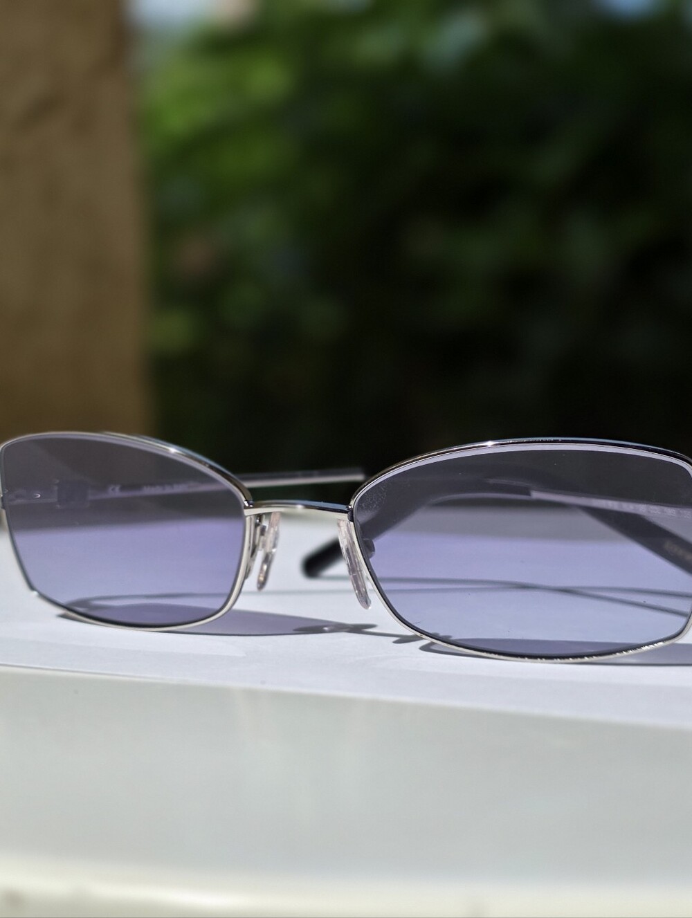 Loewe Vintage New Old Stock Silver Frame Sunglasses